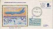 New Zealand 1978 Air New Zealand Special Antarctic Flight Cover "Silk" (25173) - Sonstige & Ohne Zuordnung