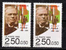 France 2747 Variété Rouge Et Orange César Franck  Neuf ** TB MNH Sin Charnela - Neufs