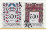 HUNGARY - 1996. Folk Art V. USED 2!!! Mi: 4409-4410. - Oblitérés