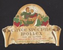 Etiquette De Vin  De Savoie  750 Ml - Cuvée Spéciale Mollex  - Thème Couple  - Maison Mollex à Corbonod (01)  -Années 60 - Parejas