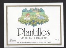 Etiquette De Vin De Table   -  Plantilles - Thème Couple Travail De La Vigne  -  Lenglet Lecoq à 76400 - Couples