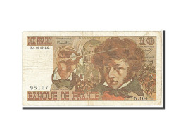 Billet, France, 10 Francs, 10 F 1972-1978 ''Berlioz'', 1974, TB, Fayette:150a - 10 F 1972-1978 ''Berlioz''