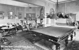 POST CARD ENGLAND BILLIARD ROOM CRESCENT HOTEL BUXTON C.J. SMILTER PROPRIETOR - Derbyshire