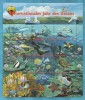 BLOK SHEET WIEN VN 1998 JAHR DES OZEANS / ZEEDIEREN / FISH **.  ZIE / VOIR / LOOK SCAN .!!!!! SUPER SALE !!!!!... VNW17 - Otros & Sin Clasificación