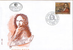 YUGOSLAVIA 1989 400th Birth Anniversary Of Ivan Gundulic Poet FDC - Covers & Documents