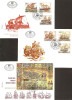 YUGOSLAVIA 1989 Sailing Ships Booklet FDC - Covers & Documents