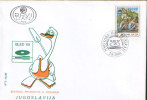 YUGOSLAVIA 1989 World Rowing Championship Bled FDC - Covers & Documents