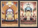 HUNGARY 2012 CULTURE Religious Buildings SYNAGOGUES - Fine Set MNH - Ungebraucht