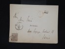 BELGIQUE - Enveloppe Pour Paris En 1866 - Aff. Plaisant - à Voir - Lot P10074 - 1865-1866 Perfil Izquierdo