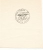 J5669 - Czechoslovakia (1965) Praha (b): The Czechoslovak Olympic Victory; First Day Of Issue Postmark (FDC) - Brieven En Documenten