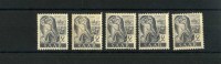 - SARRE 1947/56 . TIMBRES DE 1947 . NEUFS SANS CHARNIERE . - Ungebraucht