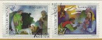 HUNGARY - 1997. Christmas /  Holy Family / Adoration Of The Magi USED II.!!! Mi: 4471-4472. - Oblitérés