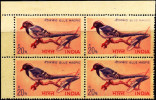 BIRDS-BLUE MAGPIE-CORNER BLOCK-INDIA-MNH-A6-225 - Pics & Grimpeurs