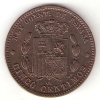 Spain  5 Centimos 1877  Km 674    Xf+//ms60   !!!! Catalog Val 125 $ - First Minting