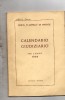 1964 CORTE D'APPELLO DI FIRENZE - CALENDARIO GIUDIZIARIO - Droit Et économie