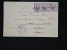 MAURICE - N° Yvert 100 En Bande De 3 Sur Cp ( Madagascar) Pour Paris En 1906 - à Voir - Lot P10133 - Mauritius (...-1967)