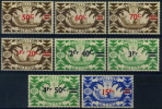 France, Océanie : N° 172 à 179 X Année 1945 - Unused Stamps