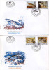 YUGOSLAVIA 1990 Protected Animal Species-Endangered Fishes Set FDC - Covers & Documents