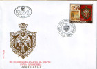 YUGOSLAVIA 1990 500th Anniversary  Of Enthronement Of Djuradj Crnojevic Of Montenegro FDC - Covers & Documents