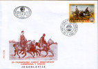 YUGOSLAVIA 1990 150th Anniversary Of Public Postal Service In Serbia FDC - Covers & Documents