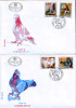 YUGOSLAVIA 1990 Fauna-Pigeons FDC - Covers & Documents