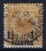 DP In TURKEI . Mi 9 A   Gestempelt/used, 1889, BPP Hollmann Signed/ Signé/signiert - Deutsche Post In Der Türkei