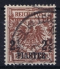 DP In TURKEI . Mi 10 B  Gestempelt/used, 1889, Signed/ Signé/signiert - Turkse Rijk (kantoren)