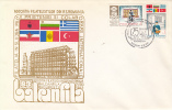 BUCHAREST- BALKAN PHILATELIC EXHIBITION, SPECIAL COVER, 1983, ROMANIA - Storia Postale