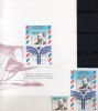 Lilienthal Gedenkblatt 1991 Gleiter Flugversuch BRD 1543,Block 24+GB SST 15€ Flieger Bloc Ms Philatelic Sheet Of Germany - Andere & Zonder Classificatie