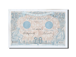Billet, France, 20 Francs, 20 F 1905-1913 ''Bleu'', 1906, 1906-10-01, SUP+ - 20 F 1905-1913 ''Bleu''