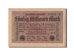 Billet, Allemagne, 50 Millionen Mark, 1923, 1923-09-01, TB+ - 50 Mio. Mark