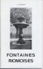 63  - RIOM  -  Fontaines Riomoises  -  J. BONNET  -  1967 - Auvergne