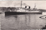 BOULOGNE Sur MER : Arrivée Du Paquebot DINARD - CPSM 9x14 - Steamers