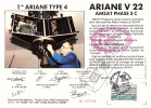 ARIANE  KOUROU 1988. DOCUMENT PHILATELIQUE TIRAGE 3200EX. /14 - Sonstige & Ohne Zuordnung