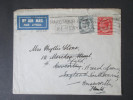 GB Kolonie 1933 Kenya And Uganda MiF. Luftpostbrief - Kenya & Ouganda