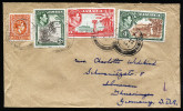 A3440) UK Jamaica Cover From Kingston Town 1954 To Ilmenau / East Germany - Jamaica (...-1961)