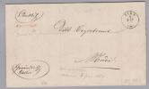 Heimat AG Boswil 1857-06-06 Lang-O Rot Brief > Muri - ...-1845 Prephilately