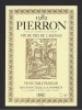 Etiquette De Vin De Pays De L'Agenais 1982 -  Pierron - Thème Métier Tonnelier  -  Pierron à Nérac   (47) - Métiers