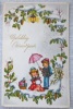 Litho Illustrateur Lore  H  HUMMEL Enfants Sous Parapluie Panier Pique-nique Lampion Lanternes Paillettes Neige - Hummel