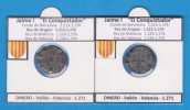 ESPAÑA (época Medieval)  Jaime I "El Conquistador" (1.213-1.276)  Dinero-Vellon-Valencia  SC/UNC  Réplica   T-DL-11.390 - First Minting