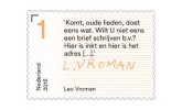 Nederland / The Netherlands - Postfris / MNH - Brieven Schrijven (3) 2015 NEW!!! - Neufs