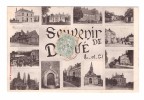 41 Souvenir De Droué Carte 13 Vues Cachet 1906 Carte RARE - Droue