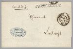 Heimat AG Gontenschwil 1864-01-06 Amtlich Brief über Aarau Nach Leutwyl - ...-1845 Prephilately