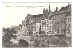 METZ, Lothringen : Partie Bei Der Feisenbrücke Mit St. Ludwigstaden; Quai St . Louis ; Cad PLAPPEVILLE, 1907, TB - Lothringen