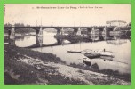 LE PECQ - SAINT GERMAIN EN LAYE / BORDS DE SEINE / LE PONT / Carte écrite En 1909 -- Carte Centenaire - Le Pecq