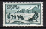 S.PIERRE ET MIQUELON -  1938/40 Scott# 172 * - Ungebraucht