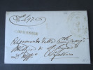 Italien Vorphila 1852. Correggio. Mehrere Stempel. Interessanter Beleg!! Nach Zabbrico - Romagna