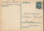 Germany Deutsches Reich Postal Stationery Ganzsache Entier 8 Pf Beethoven LIEGNITZ 1928 MINDEN Westphalen (2 Scans - Postkarten