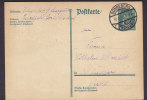 Germany Deutsches Reich Postal Stationery Ganzsache Entier Beethoven SONNEBERG Thüringen 1928 MINDEN Westphalen (2 Scans - Cartoline