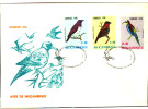 BIRDS-BIRDS OF MOZAMBIQUE-FDC-1978-FC-41-8 - Pics & Grimpeurs